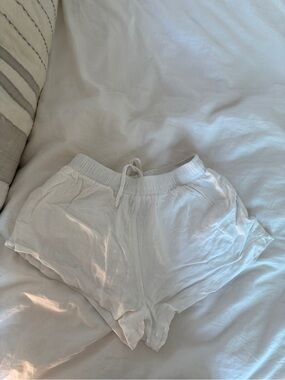 Princess Polly White Lightweight Shorts